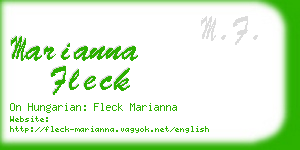marianna fleck business card